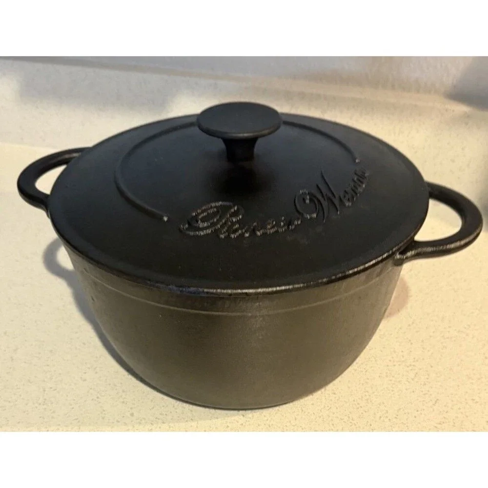 Pioneer Woman Timeless Cast Iron 5-Quart Pre-Seasoned Dutch Oven